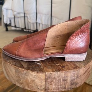 Free people leather shoes